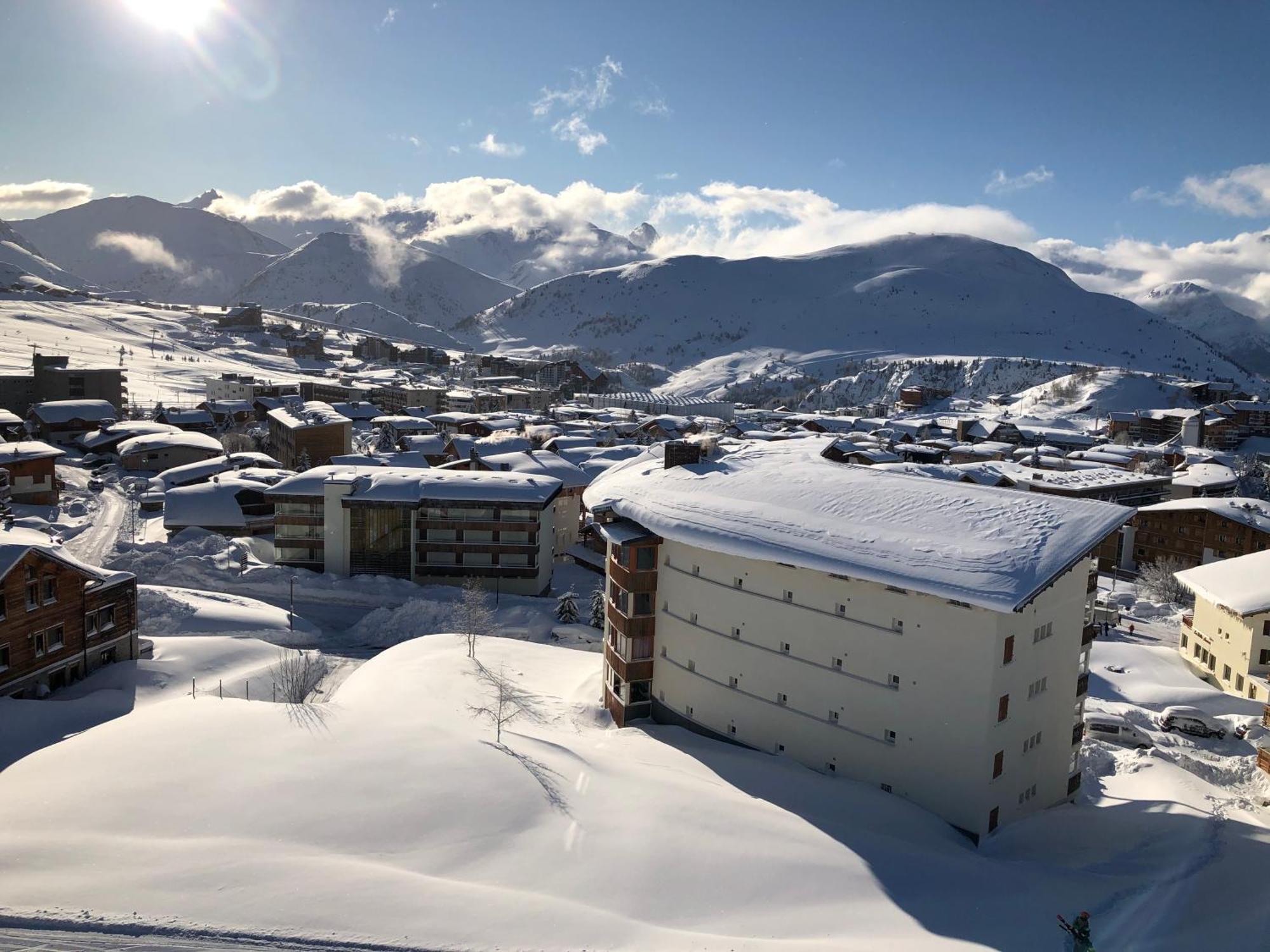 Homency - Residence De L'Oisans F1 Alpe d'Huez Exterior foto