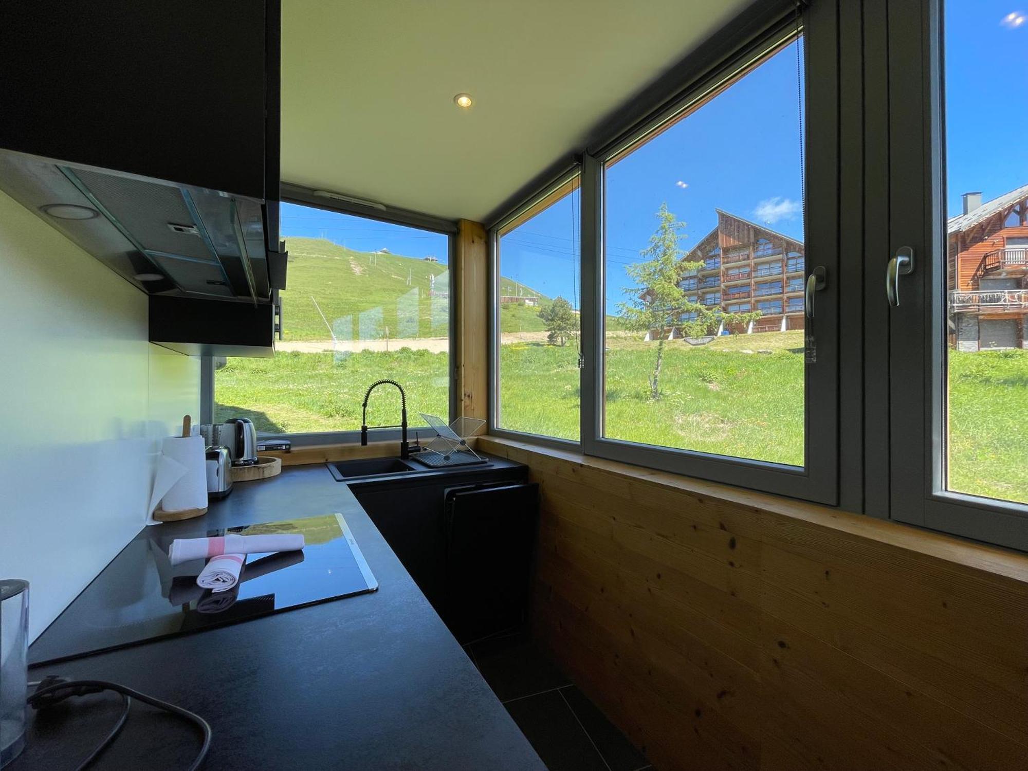Homency - Residence De L'Oisans F1 Alpe d'Huez Exterior foto